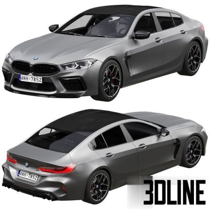 Bmw m8 gran coupe 1(3dline.net)