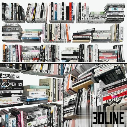 Books set(3dline.net)
