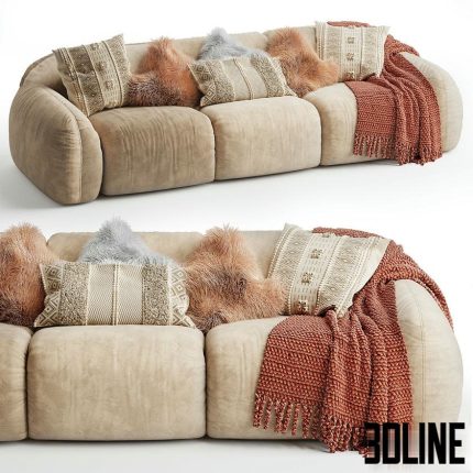 Busnelli PIUMOTTO  sofa(3dline.net)