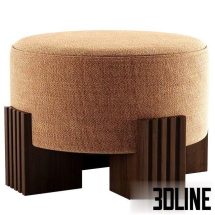 CLARK Awaken Type Low fabric stool By DOME DECO 0(3dline.net)
