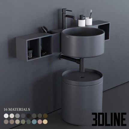 Ceramica Cielo Sella Washbasin (1)(3dline.net)