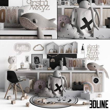 Chidren Set 3 0(3dline.net)