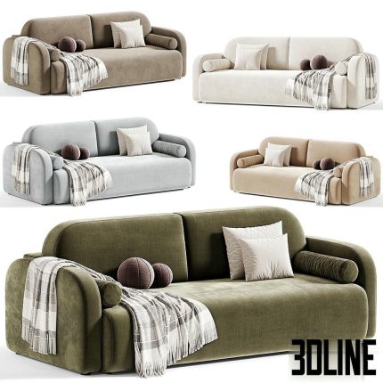 Claymar Sofa By divan Claymar Sofa  (3dline.net)