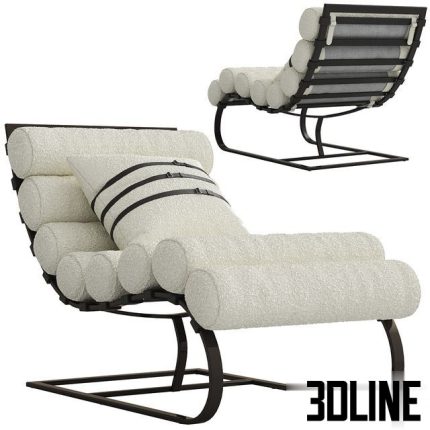 Coco Republic La Croix Chaise 0(3dline.net)