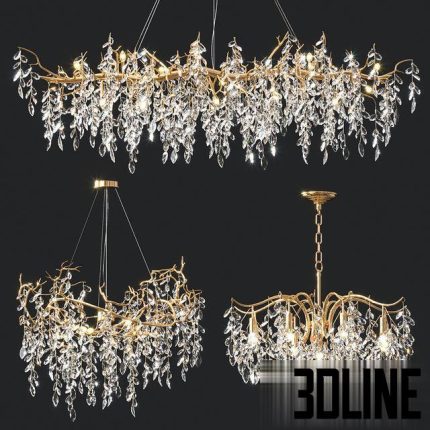Crystal Chandelier Collection 0(3dline.net)