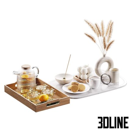 Decorative set 009(3dline.net)