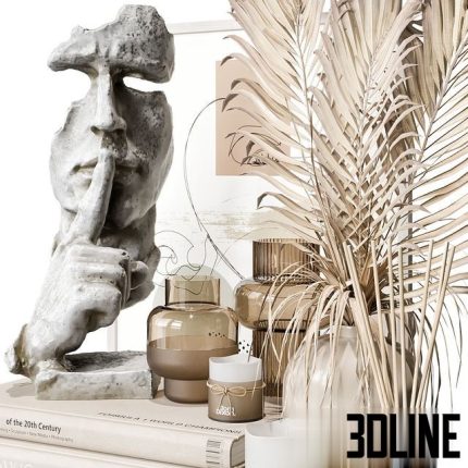Decorative set 22 1(3dline.net)