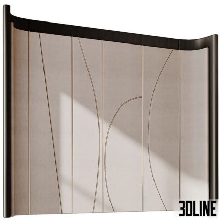 Decorative wall 3d panel headboard 026 0(3dline.net)