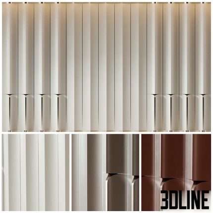 Decorative wall panels 1(3dline.net)