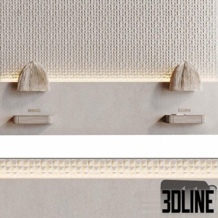 Decorative 3D Wall Panel 009 (3dline.net)
