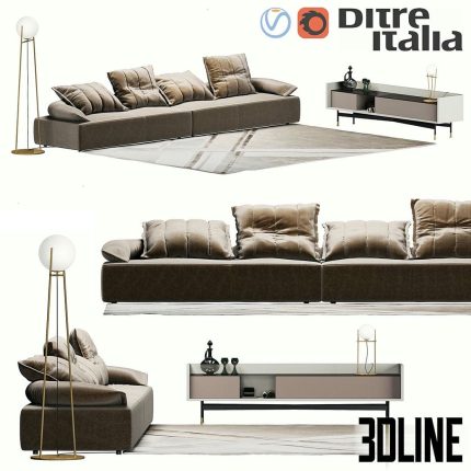 Ditre_Italia_Flick-Flack_Sofa(3dline.net)