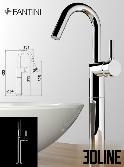 Fantini Rubinetti 1805F(3dline.net)