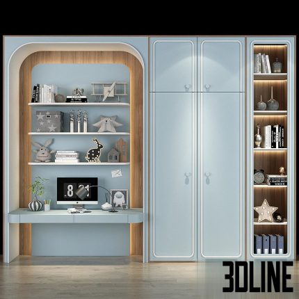 Furniture for a children 0496(3dline.net)