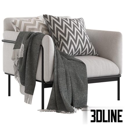 Globewest Natadora Scribe Armchair 0(3dline.net)