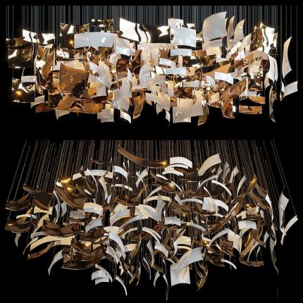Hanging elements CLOTH - Vargov Design (3dline.net)
