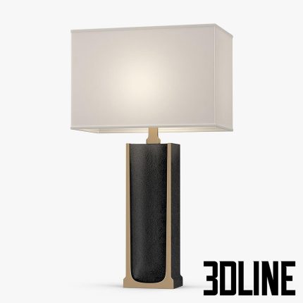 Holly Hunt - Ingot table lamp(3dline.net)