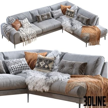 Joy sectional sofa 0(3dline.net)