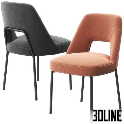 Joyce chair by Flexform 0(3dline.net)