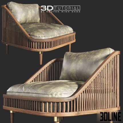 KBH Lounge Chair 203 0(3dline.net)