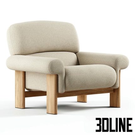 Kave_Home_-_Cabana__Armchair (1)(3dline.net)