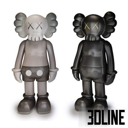 Kaws Toys 3568(3dline.net)