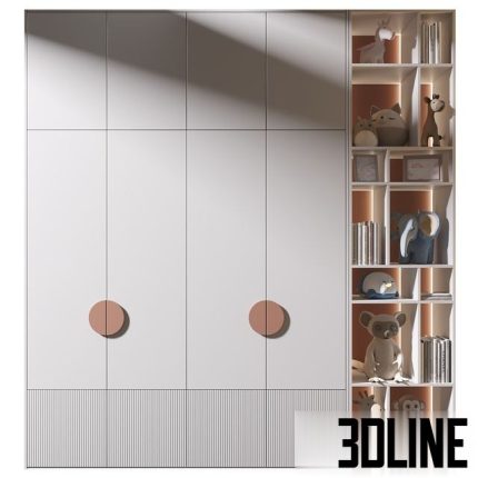 Kids Furniture Composition 8 0(3dline.net)