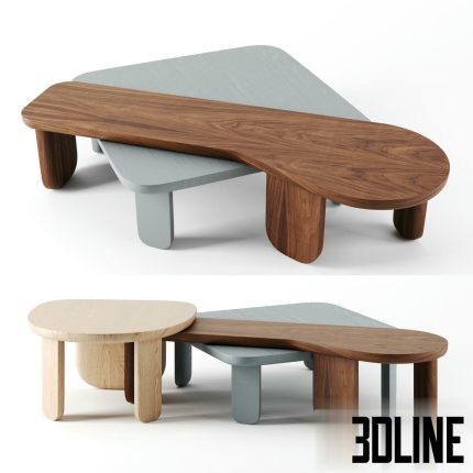Kim side tables by DeLaEspada(3dline.net)