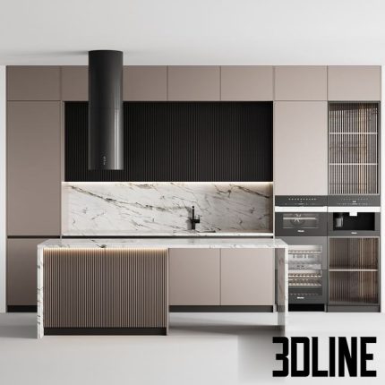 Kitchen modern-013 0(3dline.net)