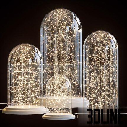 LED table lamps Nordic (3dline.net)