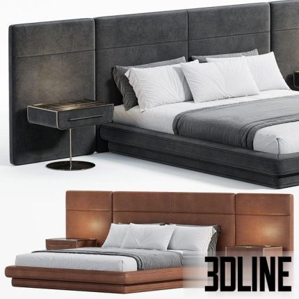Manila Bed 0(3dline.net)