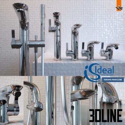 Mixers Ideal Standard Melange(3dline.net)