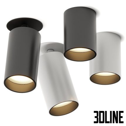 Panzeri Carl Ceiling Lamp(3dline.net)
