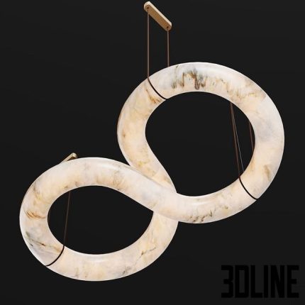 Pendant lamp Infinity8H from Atelier Alain Ellouz 0(3dline.net)