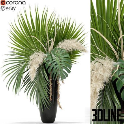 Plants collection 368 0(3dline.net)