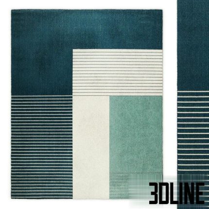ROSHILDE carpet IKEA(3dline.net)