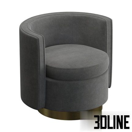 Swivel chair Amanda (Eichholtz) 0(3dline.net)