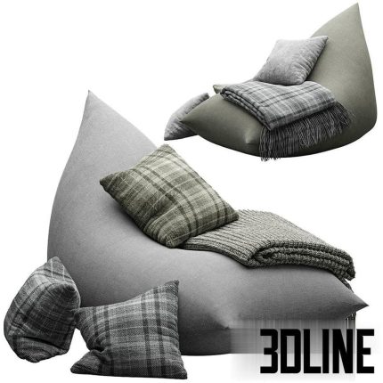 bean bag chair by etsy 00(3dline.net)