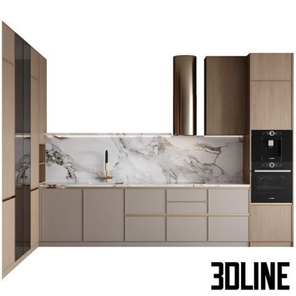 kitchen modern-071 0(3dline.net)