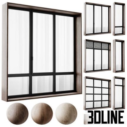 modern windows 0(3dline.net)
