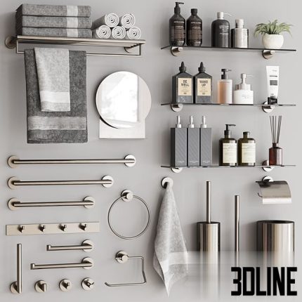 Bathroom Accessories 87 0(3dline.net)