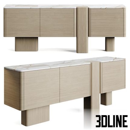 Carpanese Home Erice Chest Of Drawers(3dline.net)