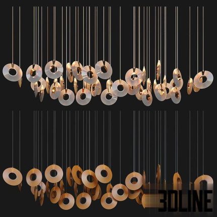 Chandelier Light Vargov (modern pendant) 0(3dline.net)