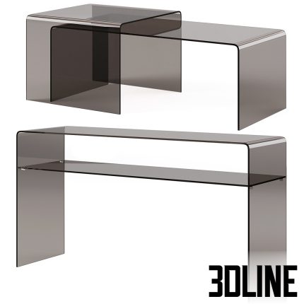 Coffee table Mercurio by Natuzzi (1)(3dline.net)