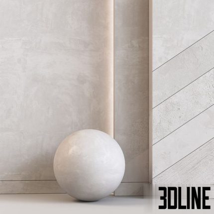 Decorative Plaster design by Sherzod 0(3dline.net)