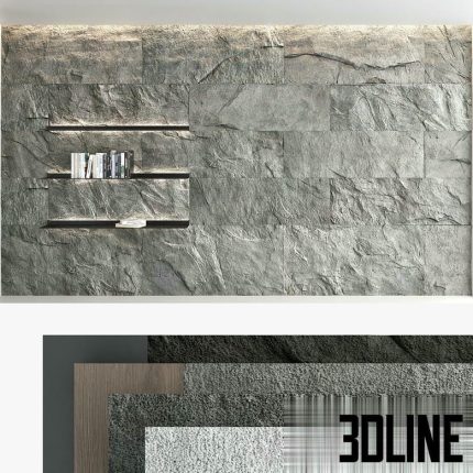 Decorative wall panel set 62(3dline.net)