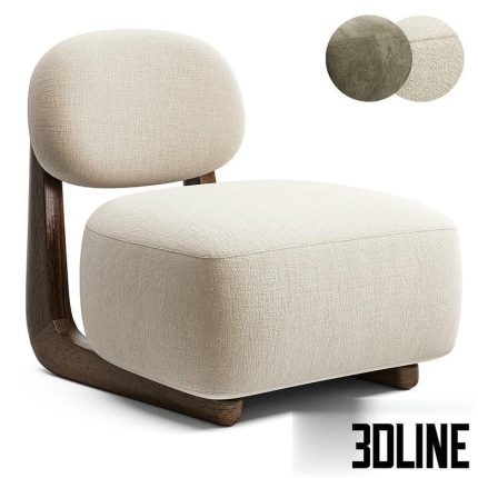 Didsbury Accent Chair(3dline.net)