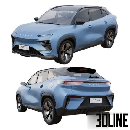 Electric Crossover Chery eQ7 2023 0(3dline.net)