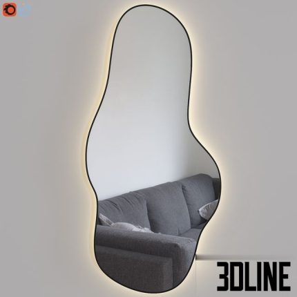 Figured mirror with lighting Atmosfera Extra 0(3dline.net)