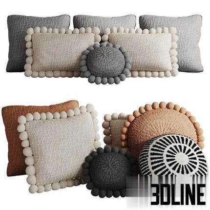 Finca home pillow set(3dline.net)