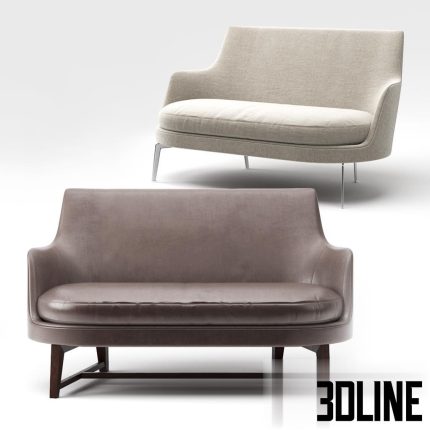 Flexform Guscio Sofa(3dline.net )